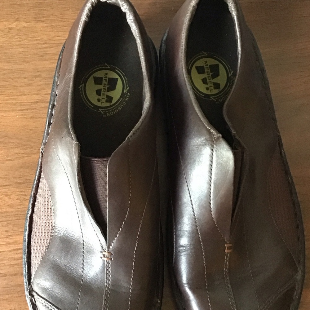 Merrell Dark Brown Leather women’s loafers